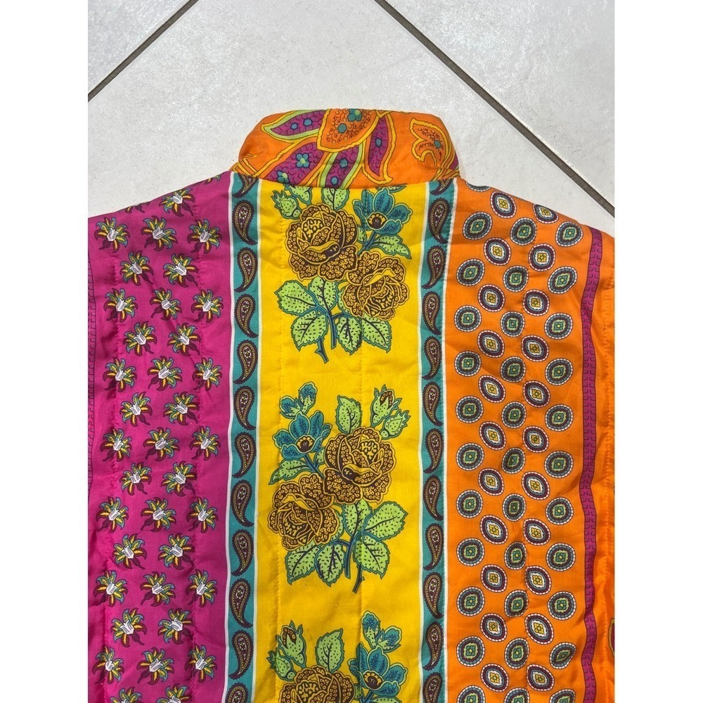 Polo Ralph Lauren - 100% Silk Women's Multicolor‎ Jacket - Medium - Picture 7 of 8
